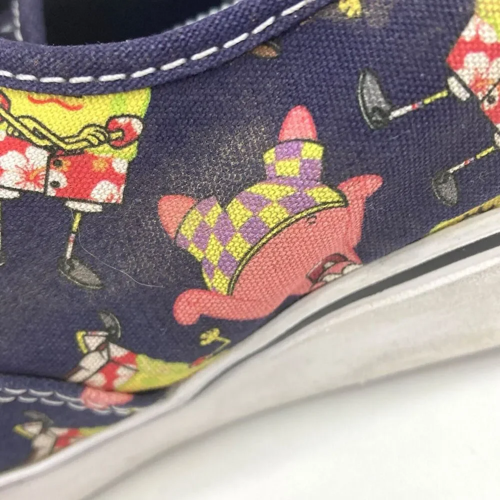 VANS SpongeBob SquarePants x ComfyCush Authentic Aloha Bob-Men's 11-Blue-Patrick